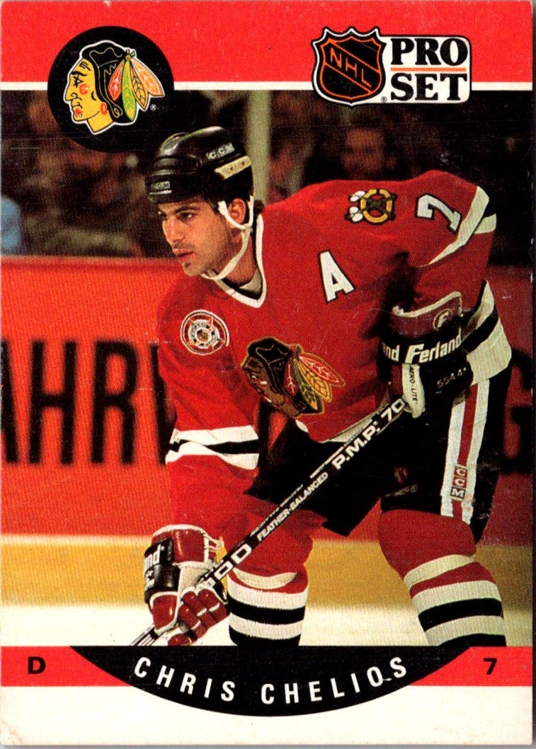 1990 Pro Set Chris Chelios