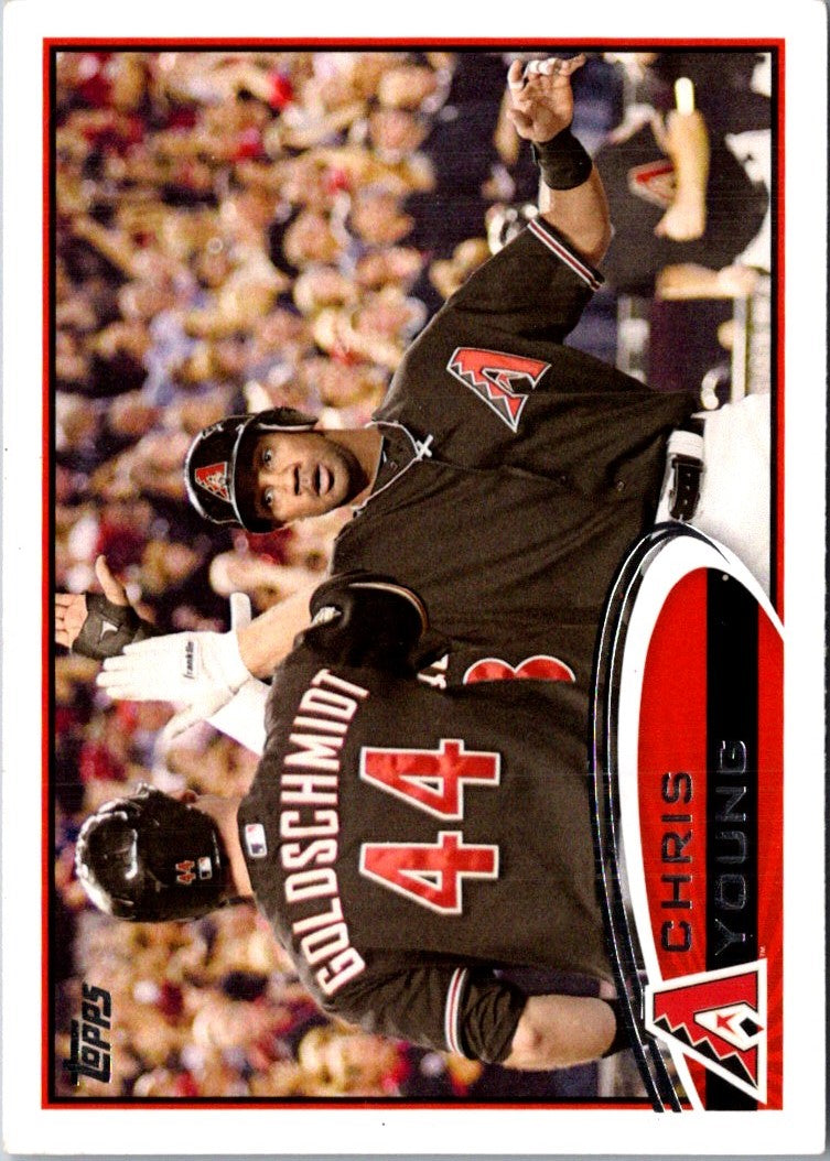 2012 Topps Red Chris Young