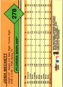 2005 Fleer Tradition Josh Beckett