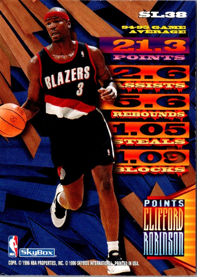 1995 Hoops Slamland Clifford Robinson