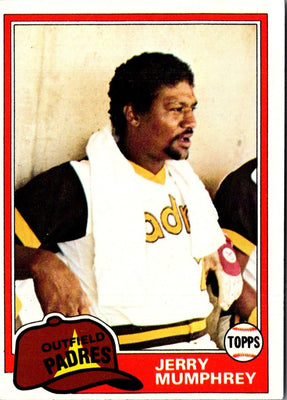 1981 Topps Jerry Mumphrey #556
