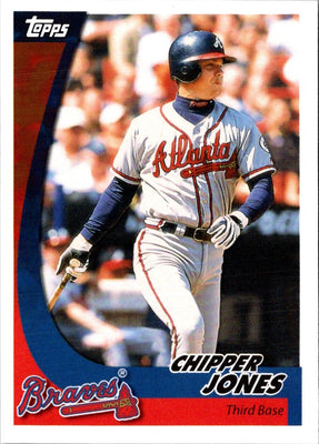 2002 Topps Post Cereal Chipper Jones #12