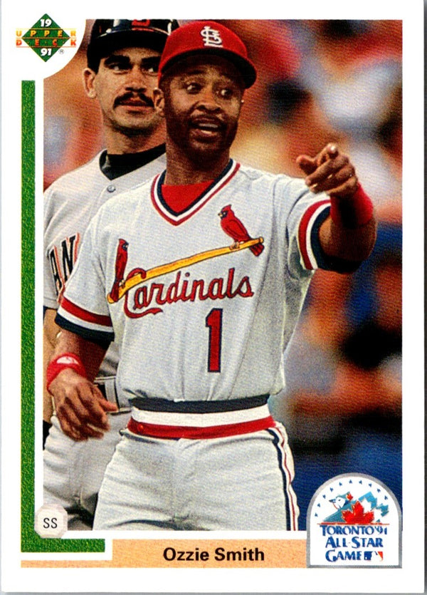 1991 Upper Deck Final Edition Ozzie Smith #95F