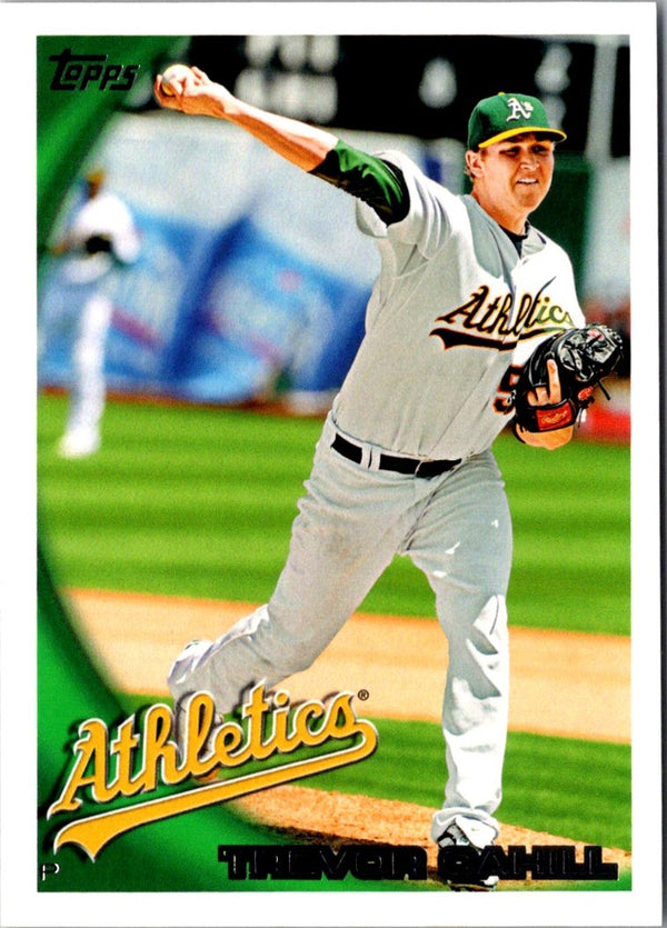 2010 Topps Trevor Cahill #579