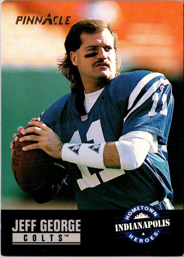 1993 Pinnacle Jeff George #358