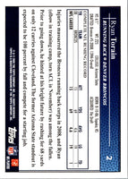 2008 Topps Ryan Torain #H3