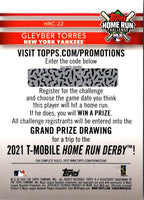 2020 Topps Home Run Challenge (Series 2) Gleyber Torres #HRC-22