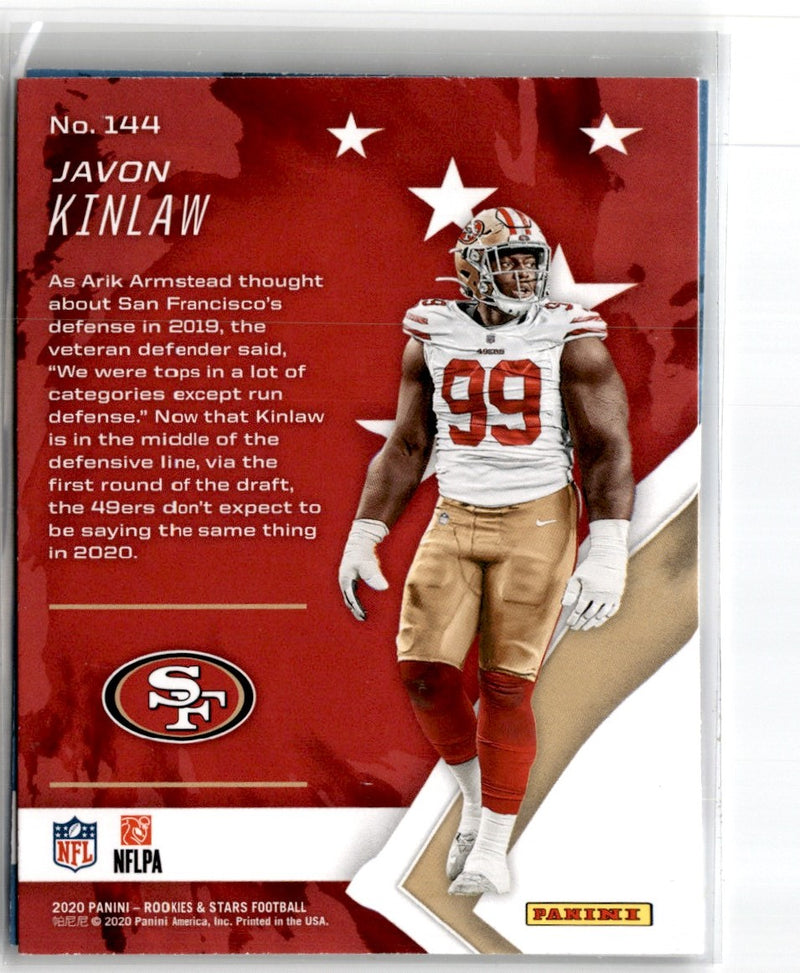 2020 Panini Rookies & Stars Javon Kinlaw