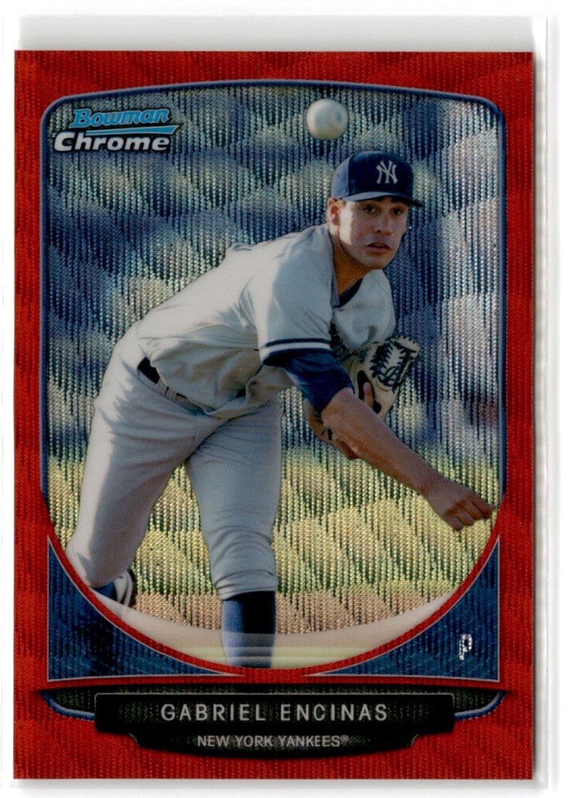 2013 Bowman Chrome Prospects Orange Refractors Gabriel Encinas