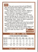 1990 SkyBox Rumeal Robinson