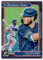 2021 Donruss Optic Carolina Blue & White Cody Bellinger #26