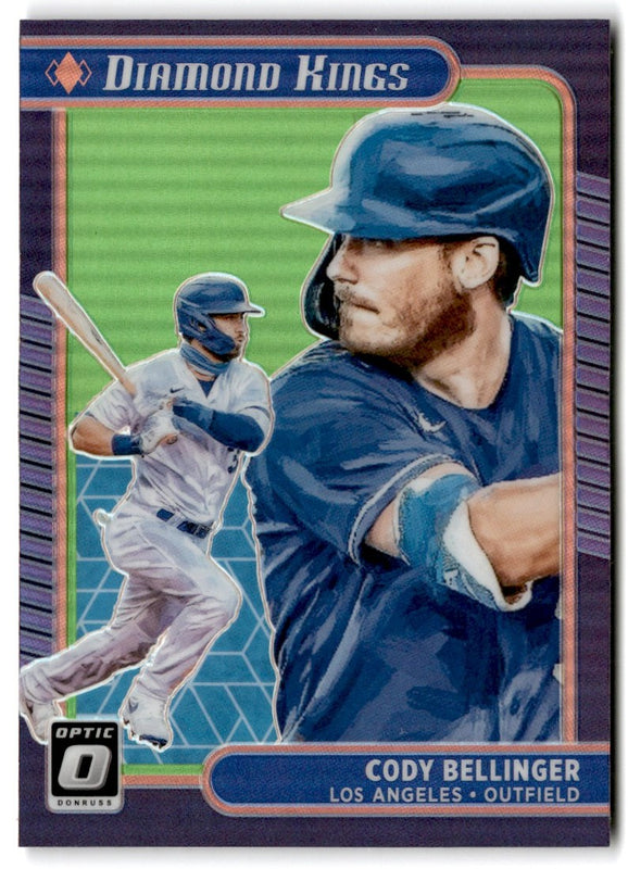 2021 Donruss Optic Carolina Blue & White Cody Bellinger #26