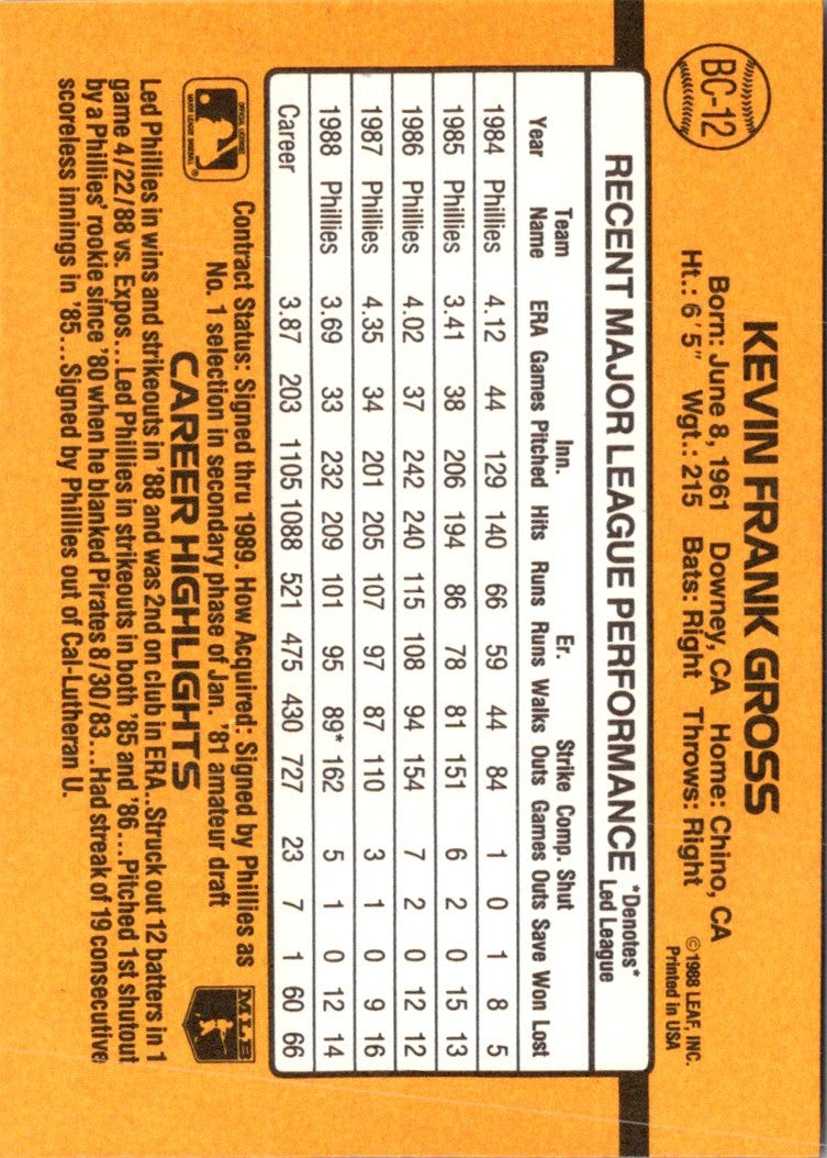 1987 Sportflics Team Preview Steve Bedrosian/Don Carman/Marvin Freeman/Kevin Gross/Von Hayes/Shane Rawley/Bruce Ruffin/Juan Samuel/Mike Schmidt/Kent Tekulve/Milt Thompson/Glenn Wilson