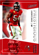 2022 Panini Prestige Prestigious Pros Lavonte David