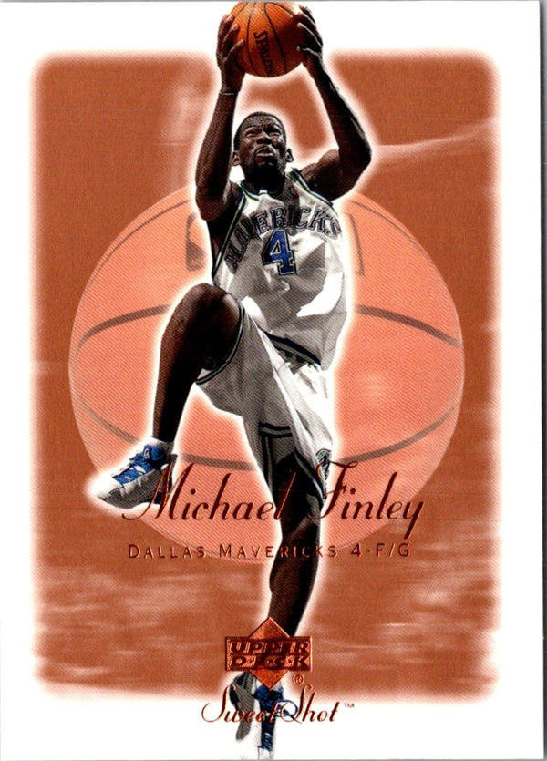 2001 Upper Deck Sweet Shot Michael Finley #16