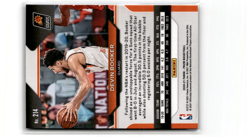 2020 Panini Prizm Devin Booker