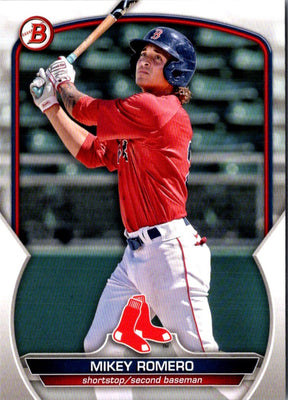 2023 Bowman Draft Mikey Romero #BD-58 Rookie