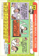 1989 Topps Big Bruce Sutter