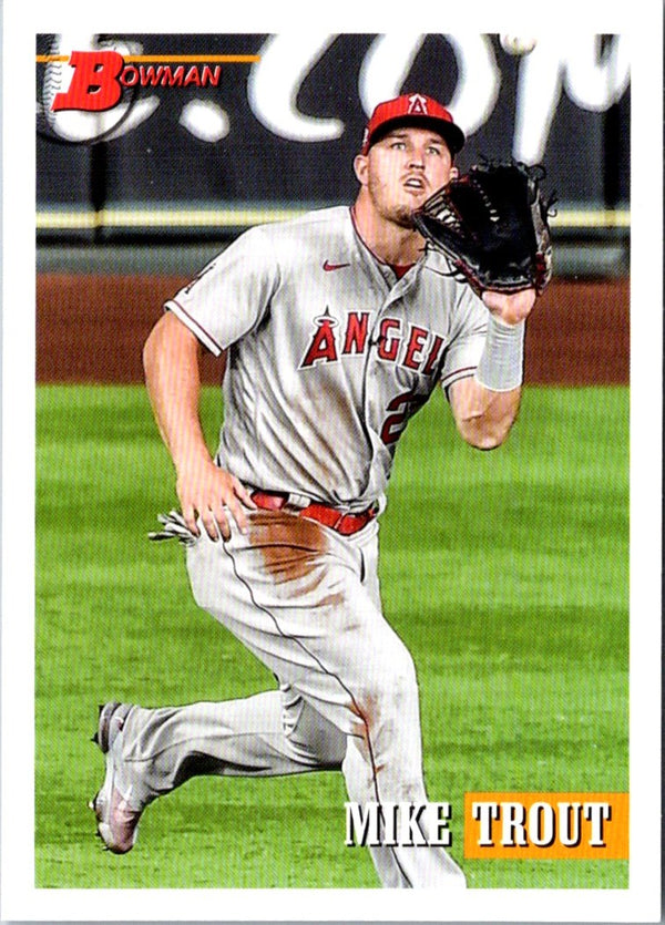 2021 Bowman Heritage Mike Trout #4