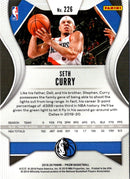 2019 Panini Prizm Seth Curry