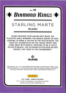 2021 Donruss Holo Purple Starling Marte