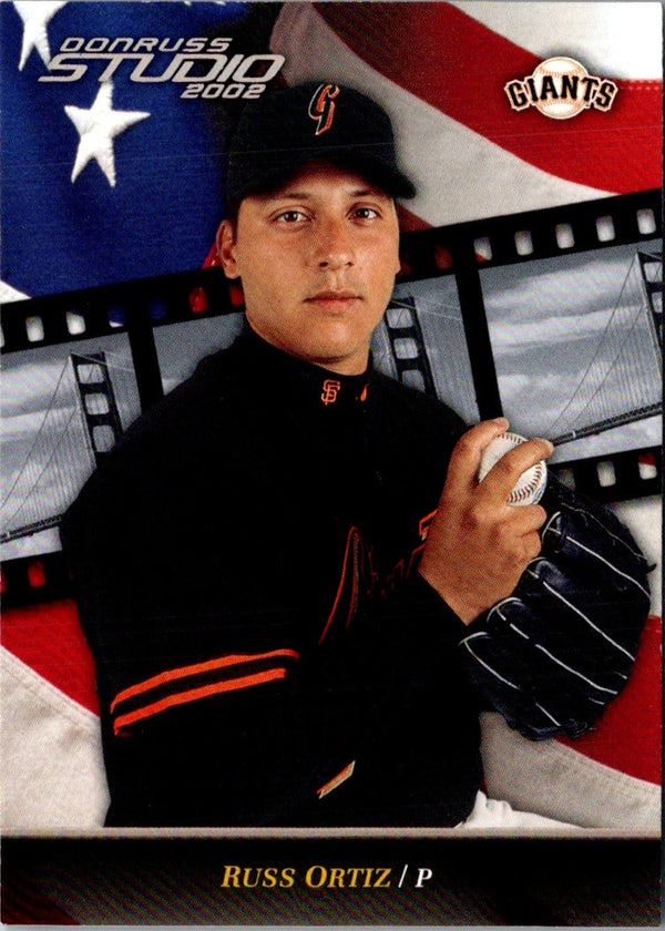 2002 Donruss Studio Russ Ortiz #149