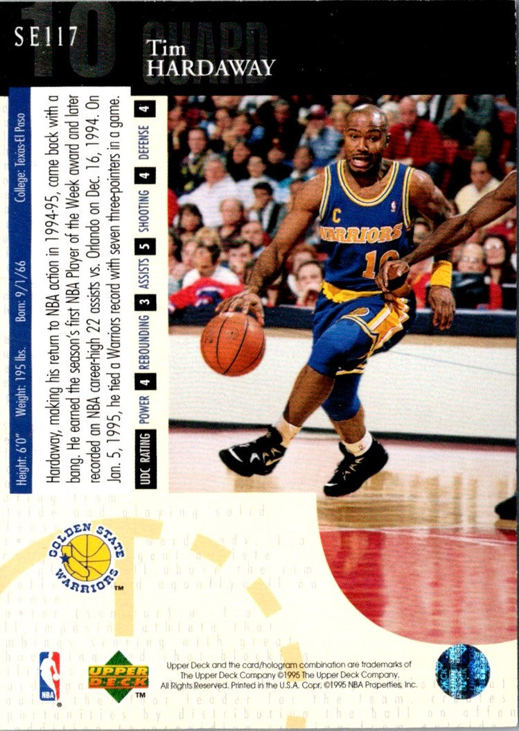 1994 Upper Deck Special Edition Tim Hardaway