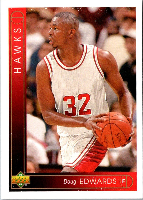 1993 Upper Deck Doug Edwards #158 Rookie