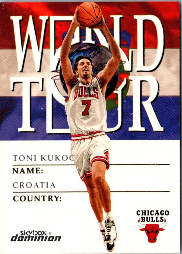 1999 SkyBox Dominion Toni Kukoc #181
