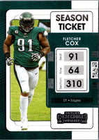 2021 Panini Contenders Fletcher Cox #81