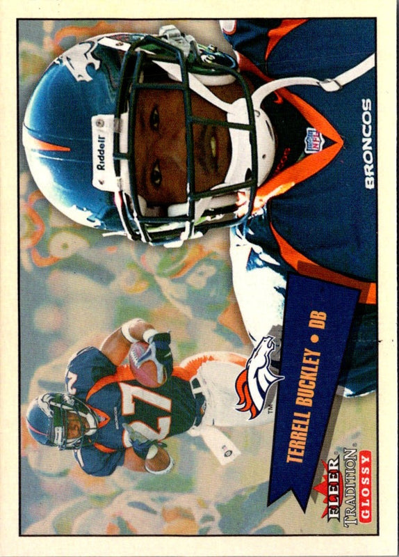 2001 Fleer Tradition Glossy Terrell Buckley #252