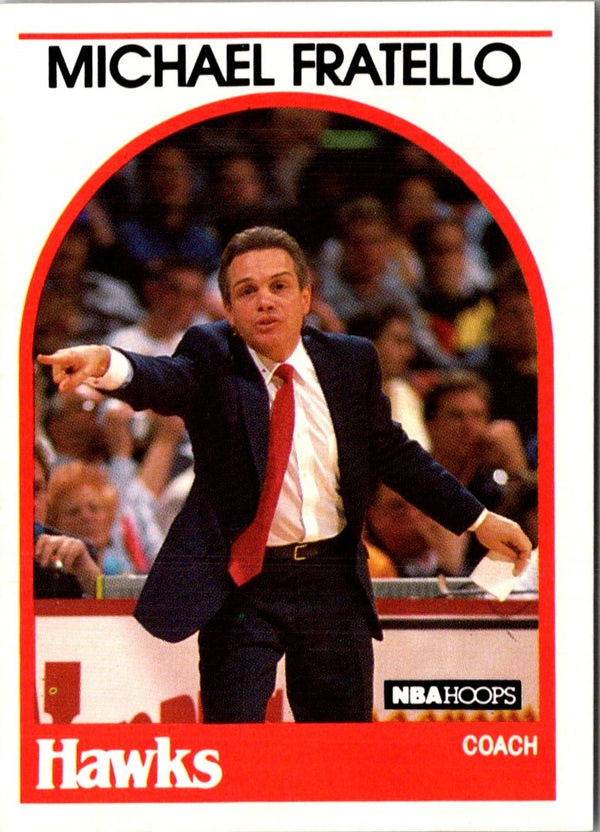 1989 Hoops Mike Fratello #179 Rookie