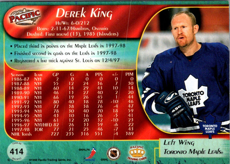 1998 Pacific Derek King