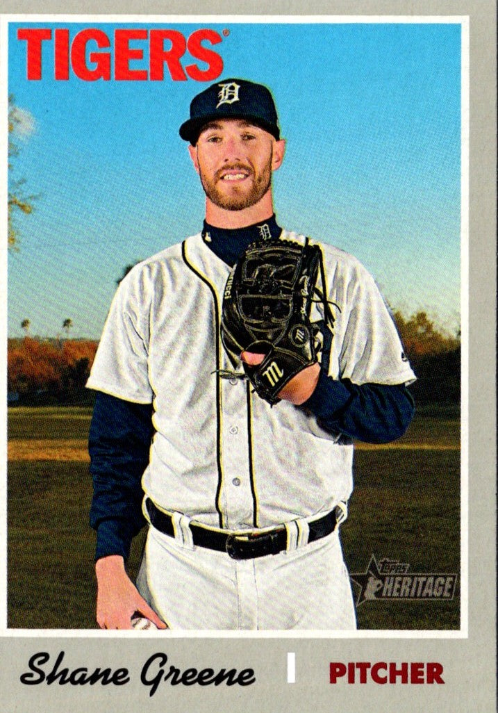 2019 Topps Heritage Shane Greene