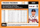2020 Topps Archives Freddie Freeman