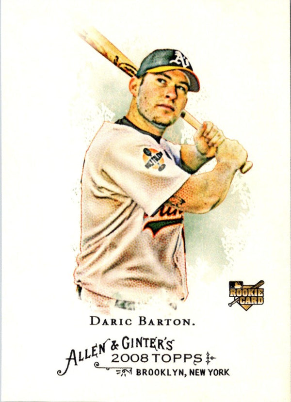 2008 Topps Allen & Ginter Daric Barton #199 Rookie