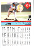1992 Fleer Terry Leach #208
