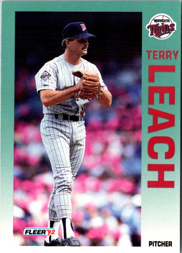 1992 Fleer Terry Leach #208