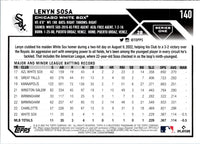 2023 Topps Lenyn Sosa #140 Rookie
