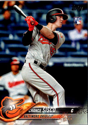 2018 Topps On-Demand Mini Chance Sisco #185 Rookie