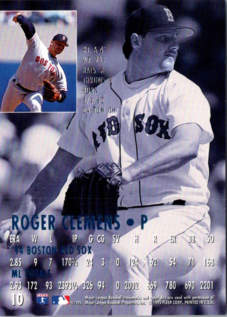 2002 Upper Deck Honor Roll Roger Clemens