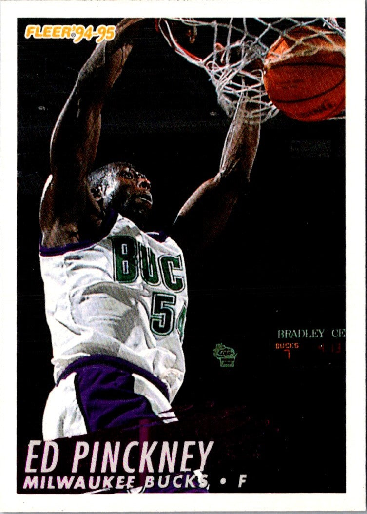 1995 Topps Inaugural Season Ed Pinckney