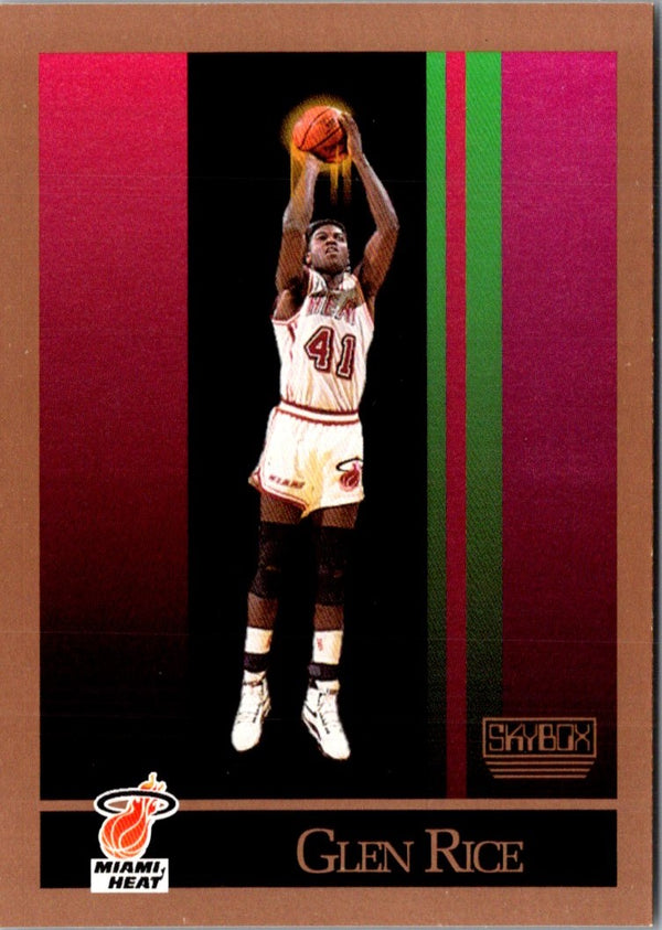 1990 SkyBox Glen Rice #150 Rookie