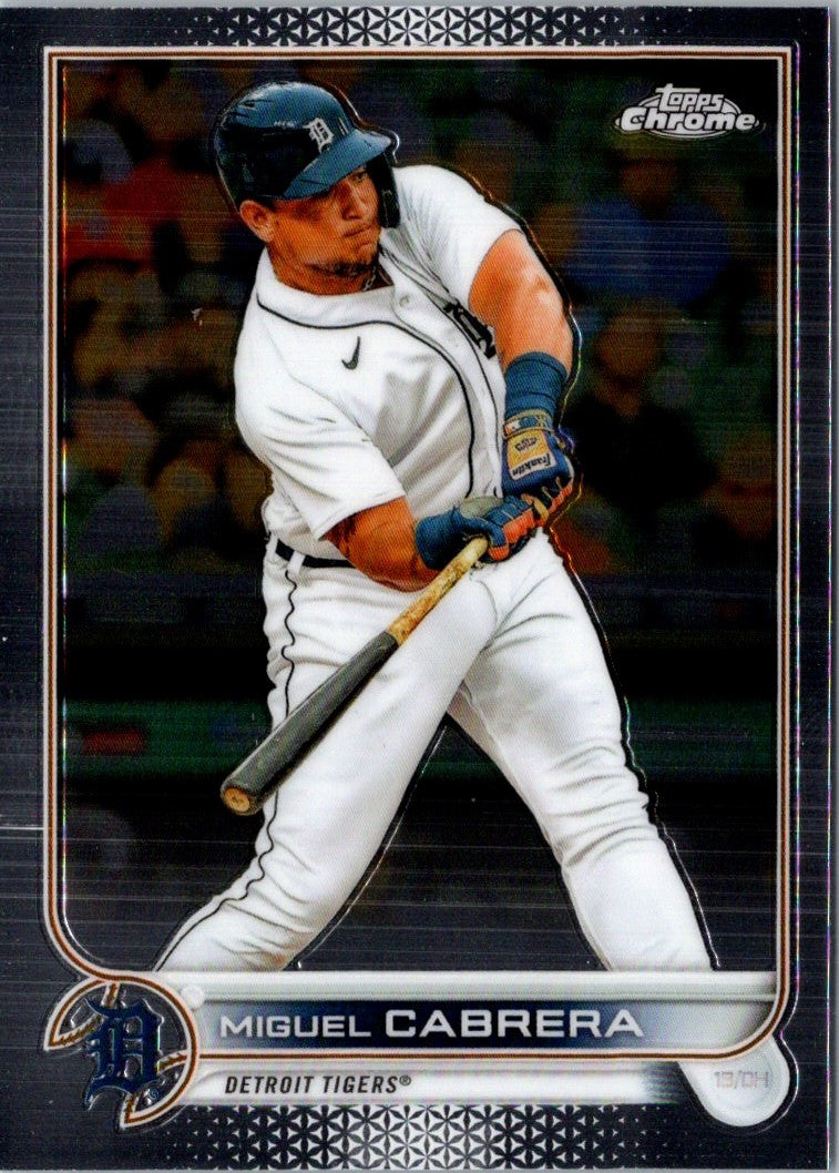 2022 Topps Chrome Miguel Cabrera