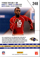 2011 Panini Rookies & Stars Tyrod Taylor #248 Rookie