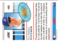 1993 Score B.J. Wallace #488