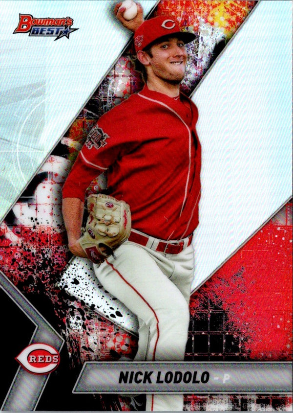 2019 Bowman's Best Top Prospects Refractor Nick Lodolo #TP-17