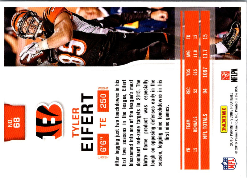 2016 Score Tyler Eifert