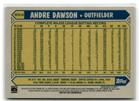 2022 Topps Chrome Platinum Anniversary Andre Dawson #58