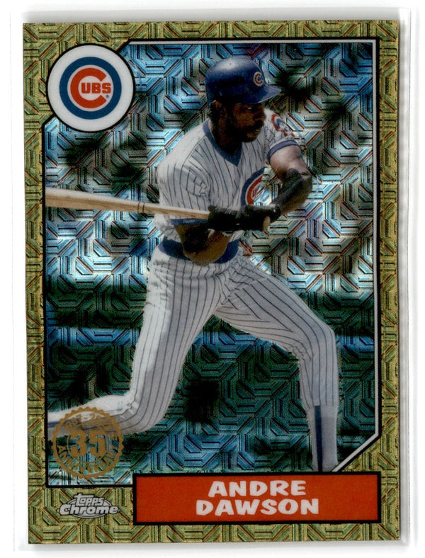 2022 Topps Chrome Platinum Anniversary Andre Dawson #58